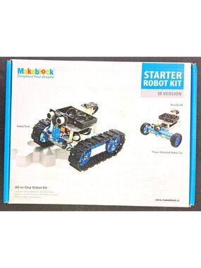Makeblock Starter Robot Kit IR Version Build Robot Tank 3-Wheeled Car New Sealed